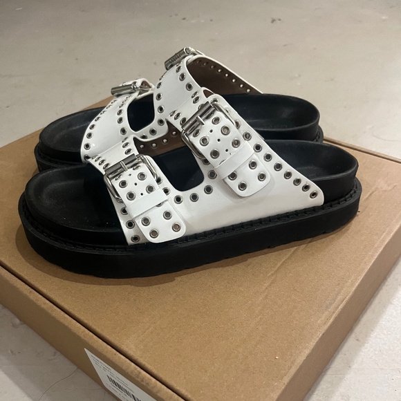 Isabel Marant Lennyo sandals- size 38 - Picture 1 of 3
